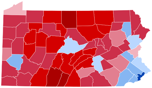 2016 United States presidential election in Pennsylvania